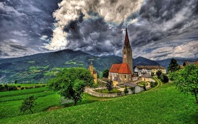 Saint Michael Church Brixen wallpaper