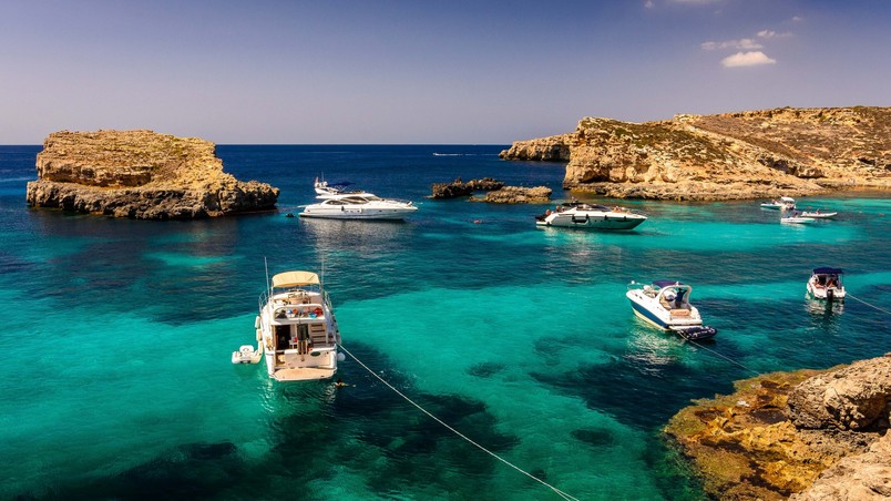 Malta Sea Corner wallpaper