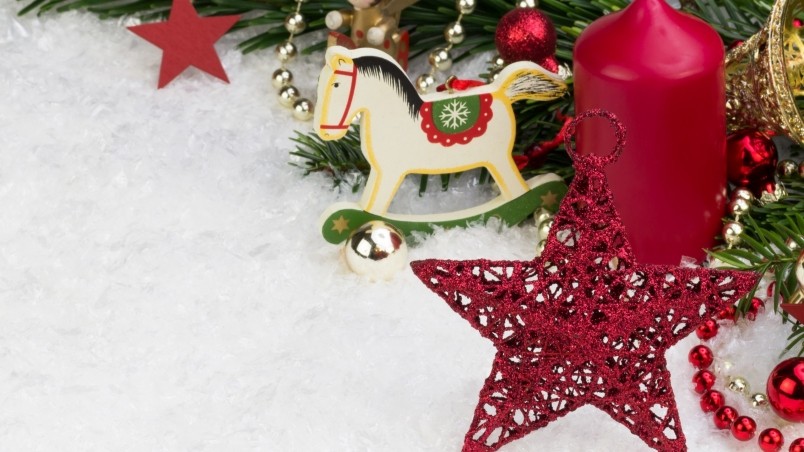 2014 Small Christmas Ornaments wallpaper