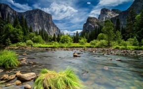 View from Yosemite National Park wallpaper