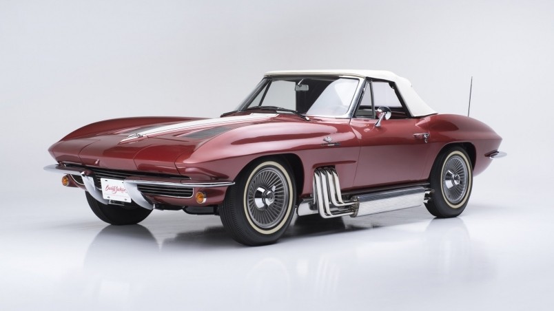 1963 Chevrolet Corvette Stingray HD Wallpaper - WallpaperFX