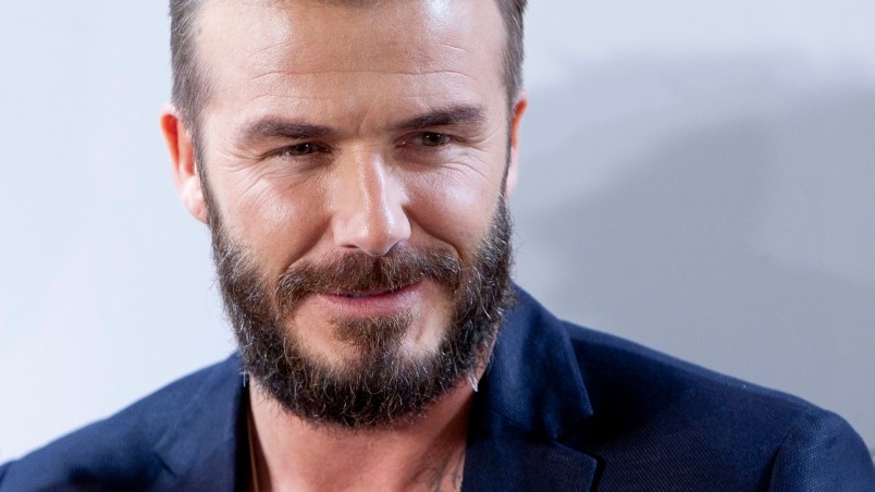 David Beckham Beard Style wallpaper
