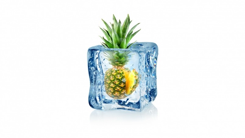 Frozen Pineapple wallpaper
