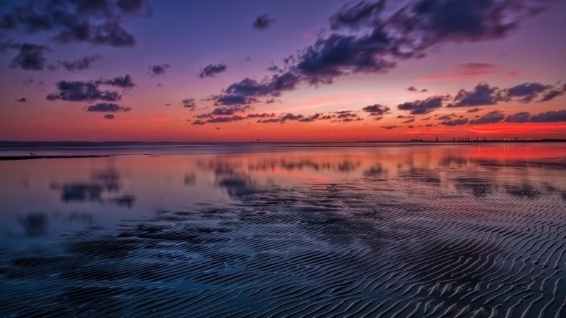 Sunset Tide wallpaper