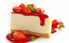 Strawberry Cheesecake  wallpaper