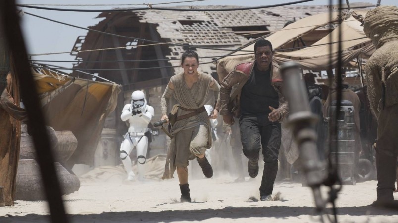 Star Wars The Force Awakens Movie Scene wallpaper