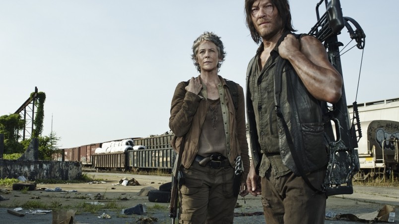 The Walking Dead Carol and Daryl wallpaper