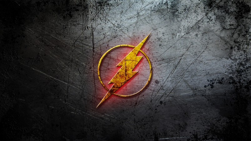 The Flash Logo HD Wallpaper - WallpaperFX