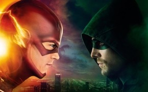 Flash vs Arrow wallpaper