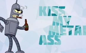 Futurama Bender wallpaper