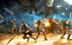 Final Fantasy V Battle wallpaper