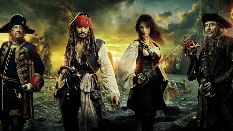 Pirates of the Caribbean Characters wallpaper