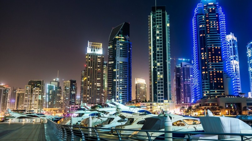 Dubai Marina View wallpaper
