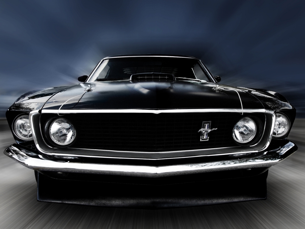 1969 Ford Mustang for 1024 x 768 resolution