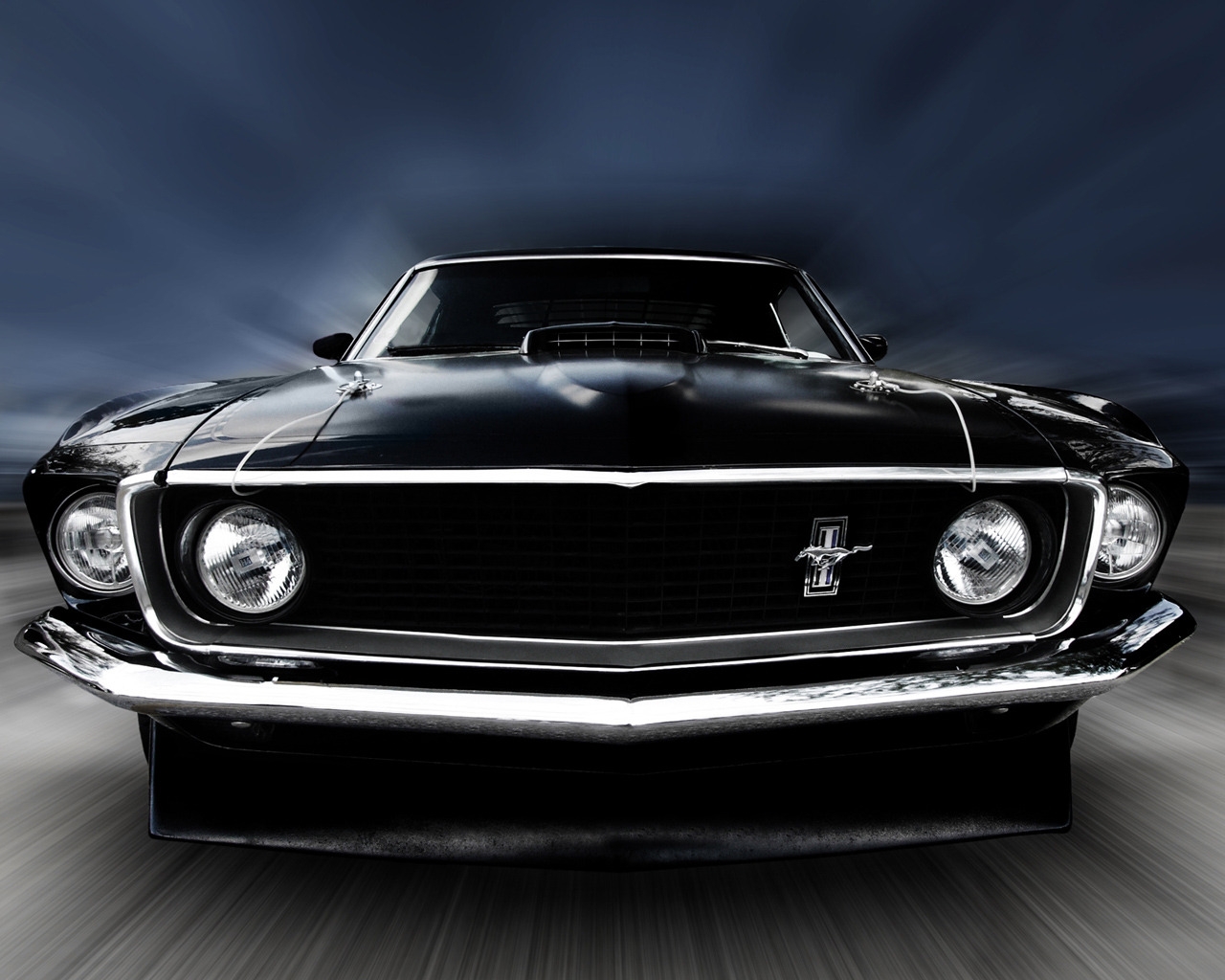 1969 Ford Mustang for 1280 x 1024 resolution