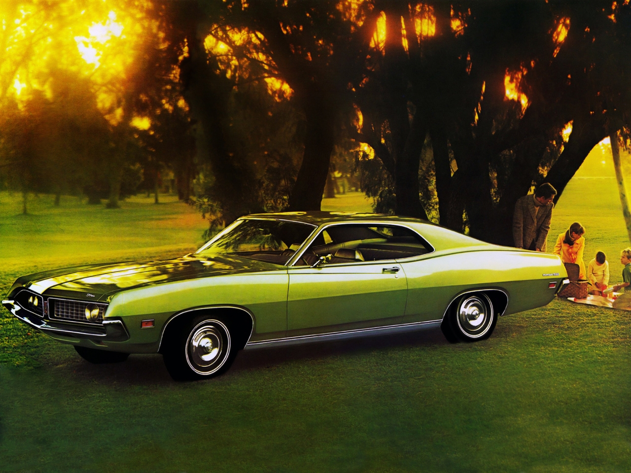 1971 Ford Torino 500 for 1280 x 960 resolution