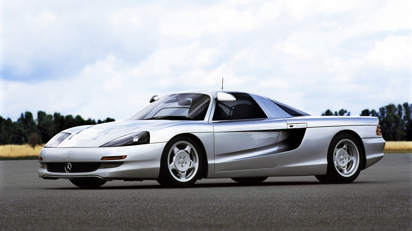 1991 C112 Mercedes Concept for 1366 x 768 HDTV resolution
