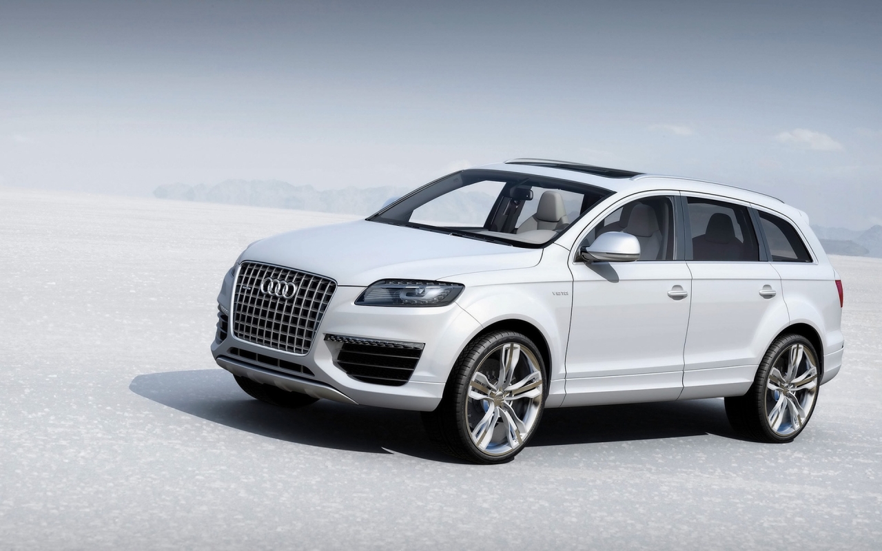 2007 Audi Q7 V12 TDI Revised Side Angle for 1280 x 800 widescreen resolution