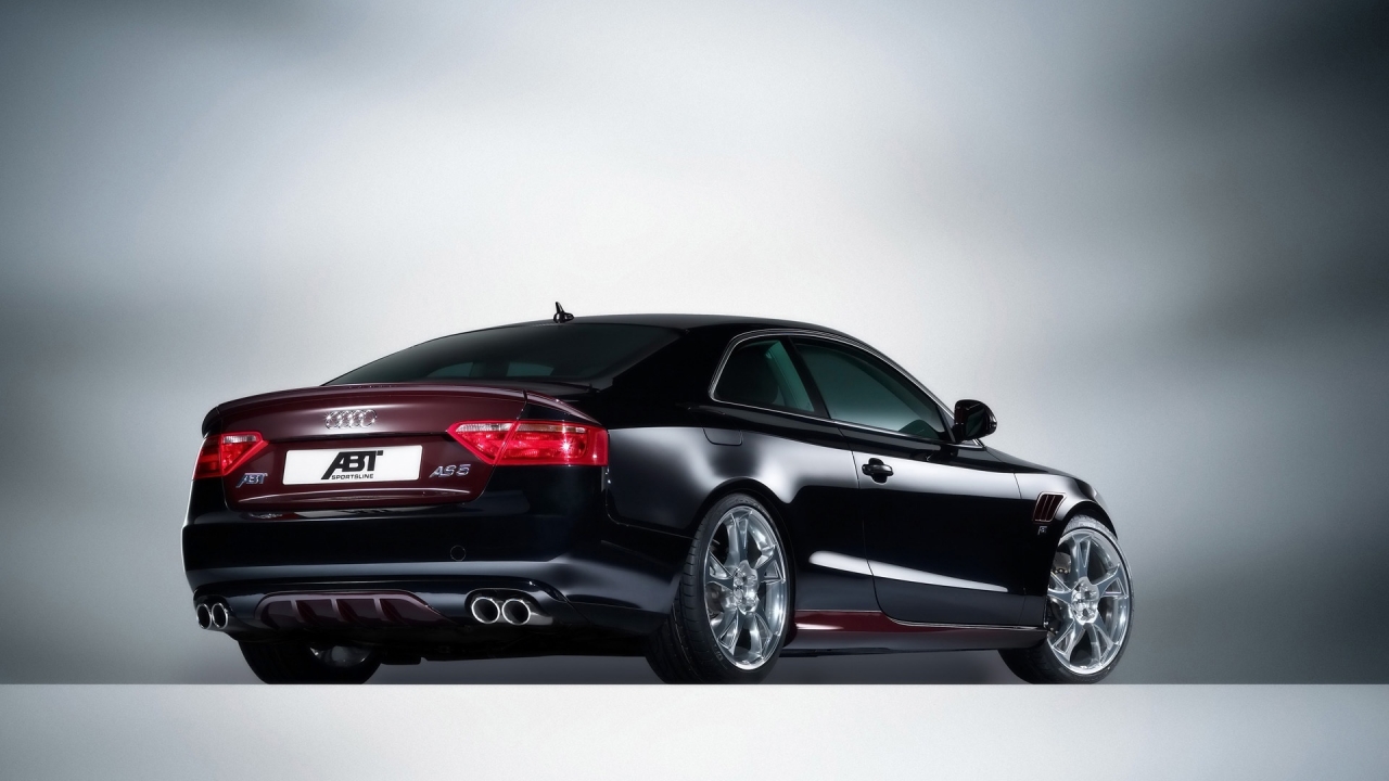 2008 Abt Audi AS5 - Rear Angle for 1280 x 720 HDTV 720p resolution