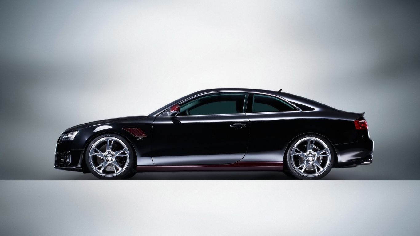 2008 Abt Audi AS5 - Side for 1366 x 768 HDTV resolution