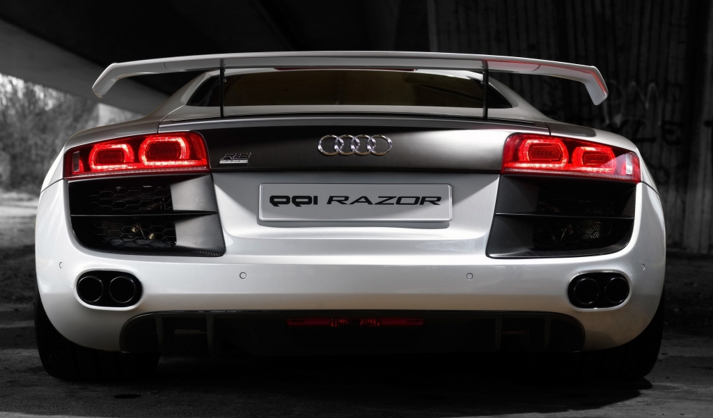 2008 PPI Audi R8 Razor Rear for 1024 x 600 widescreen resolution