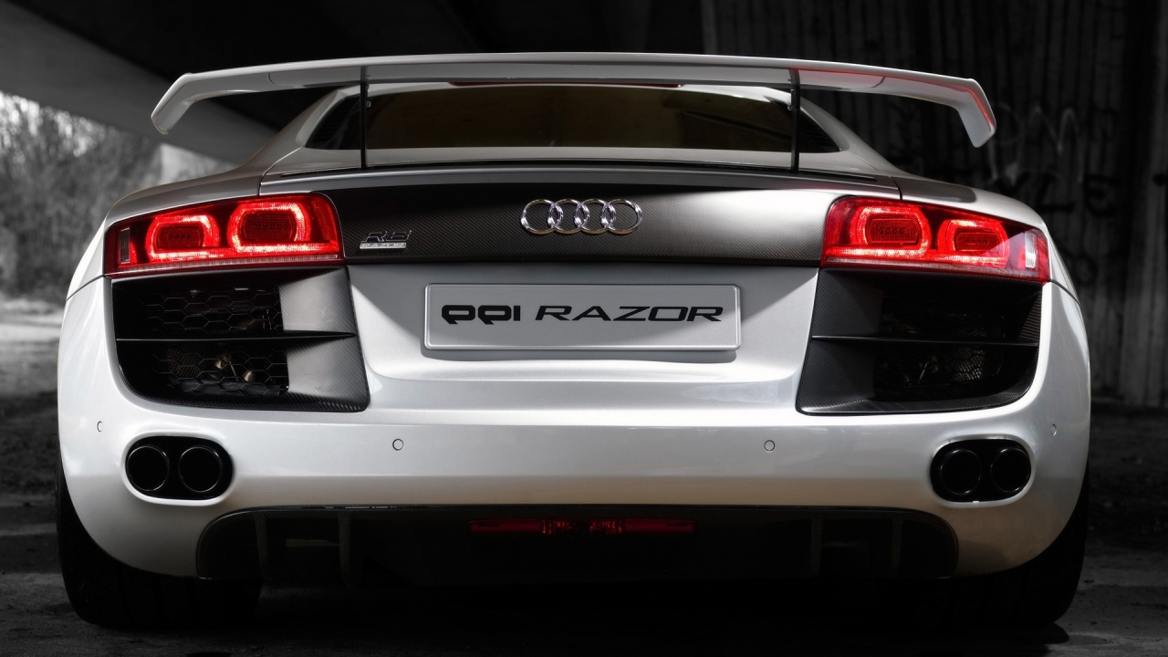 2008 PPI Audi R8 Razor Rear for 1280 x 720 HDTV 720p resolution