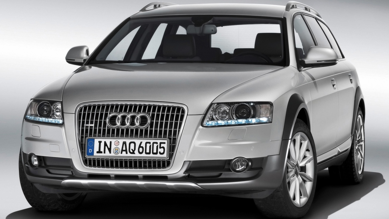2009 Audi A6 allroad quattro - Front Angle for 1280 x 720 HDTV 720p resolution