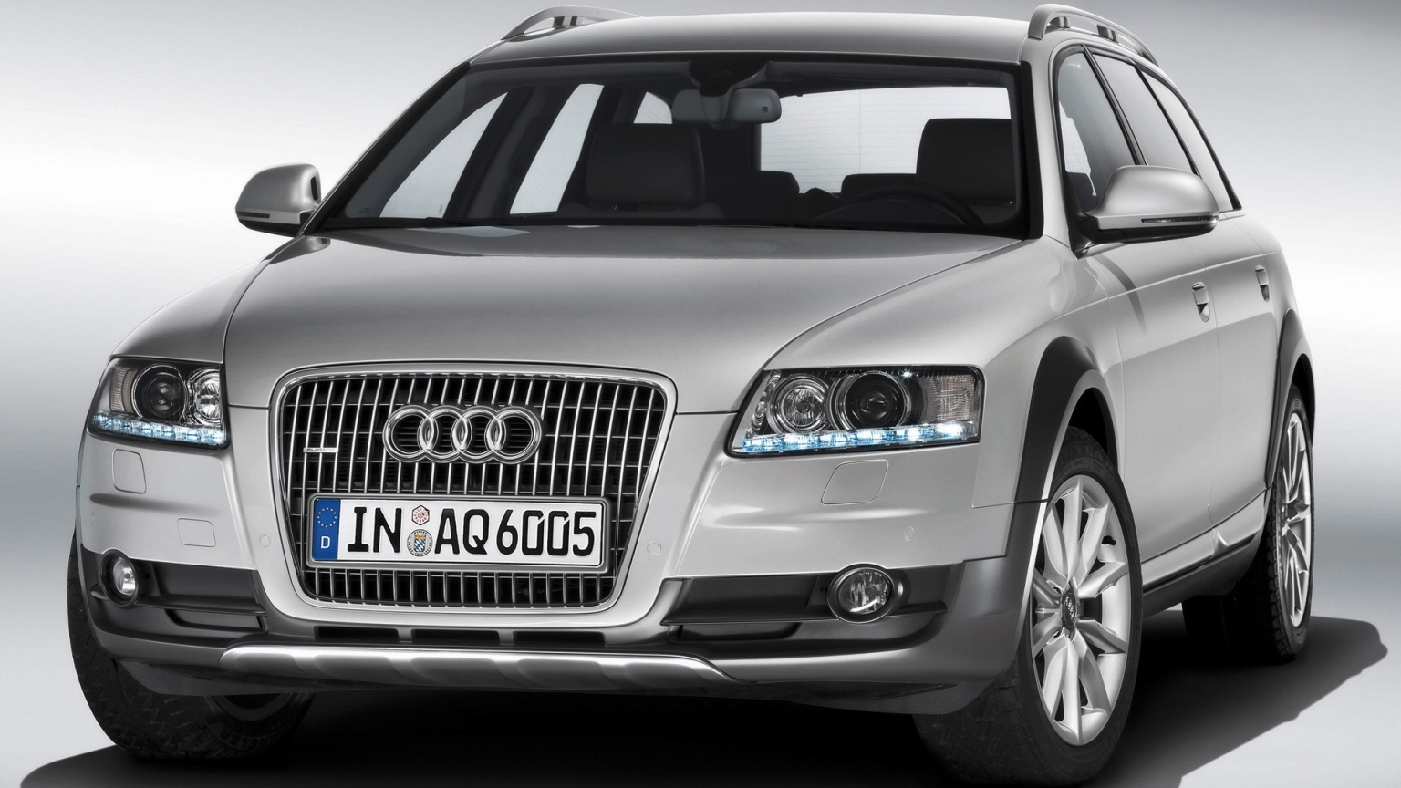 2009 Audi A6 allroad quattro - Front Angle for 1536 x 864 HDTV resolution