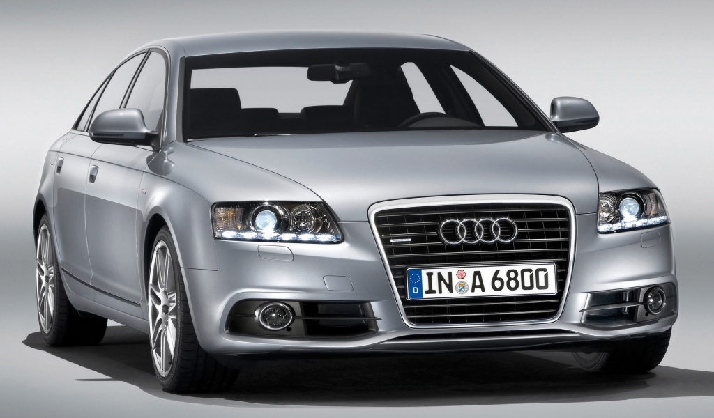 2009 Audi A6 - Rear And Side for 1024 x 600 widescreen resolution