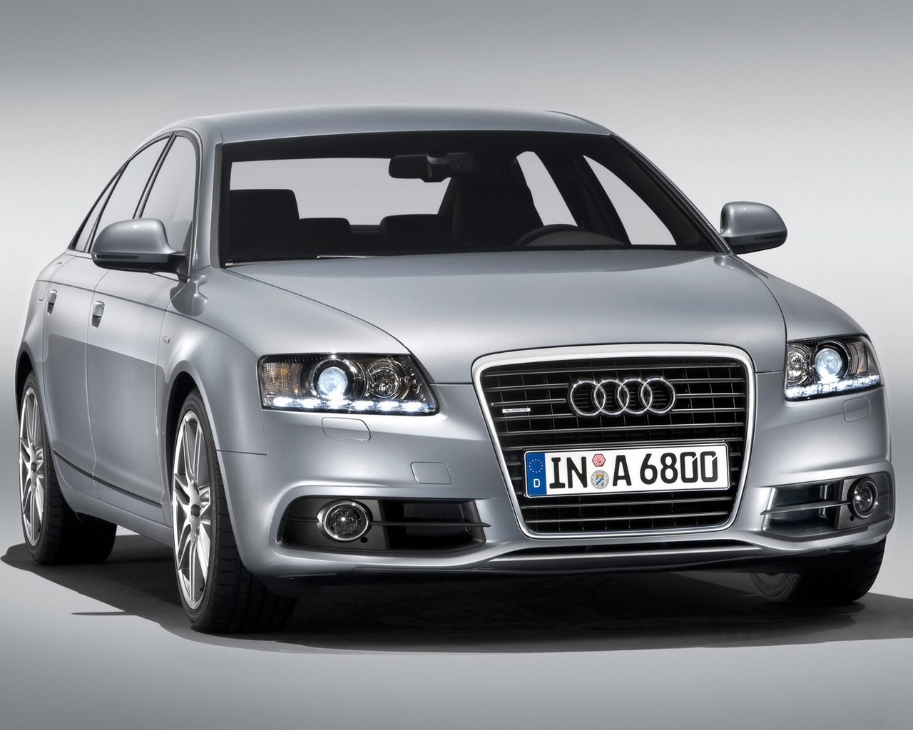 2009 Audi A6 - Rear And Side for 1280 x 1024 resolution