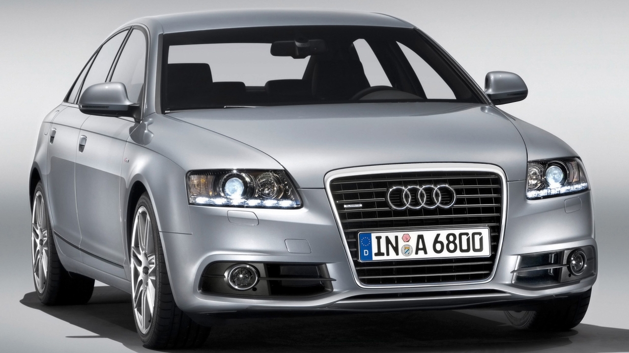 2009 Audi A6 - Rear And Side for 1280 x 720 HDTV 720p resolution