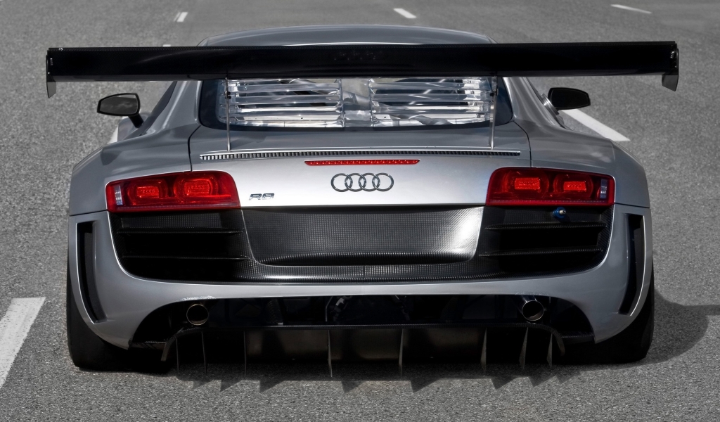 2009 Audi R8 GT3 - Rear for 1024 x 600 widescreen resolution
