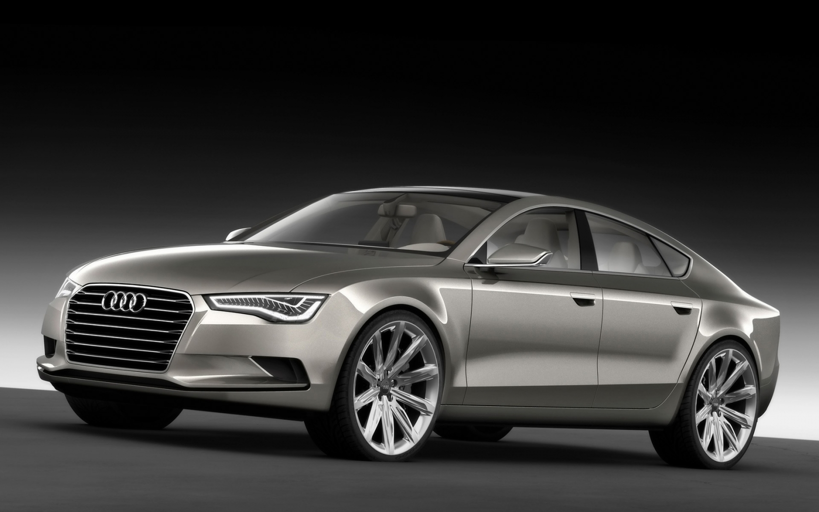 2009 Audi Sportback Concept - Front And Side for 1680 x 1050 widescreen resolution