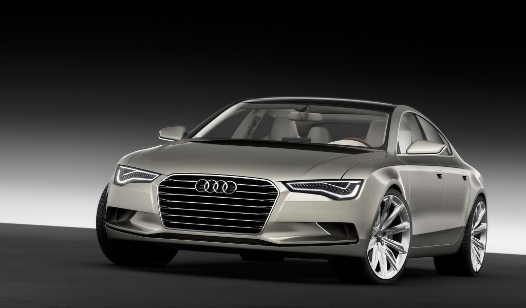 2009 Audi Sportback Concept - Front Angle for 1024 x 600 widescreen resolution