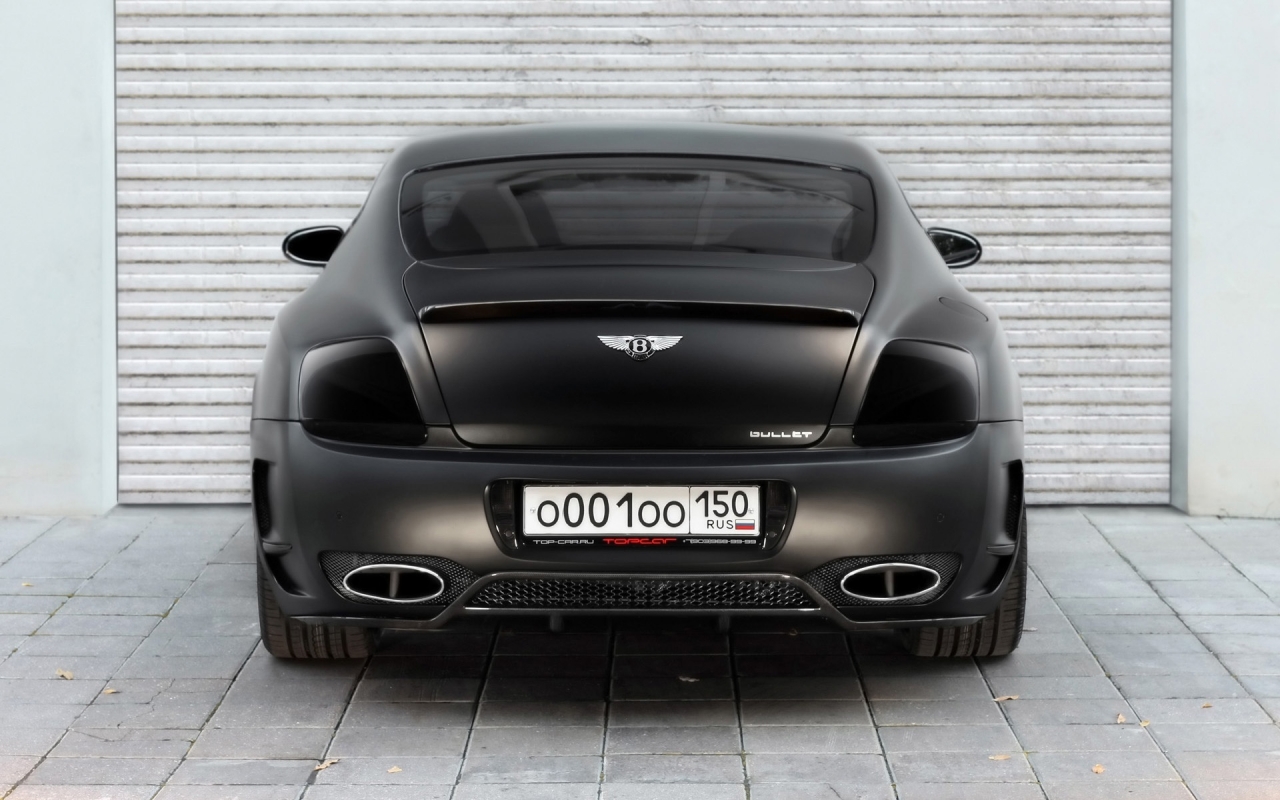2010 Bentley Continental GT Bullet Rear for 1280 x 800 widescreen resolution
