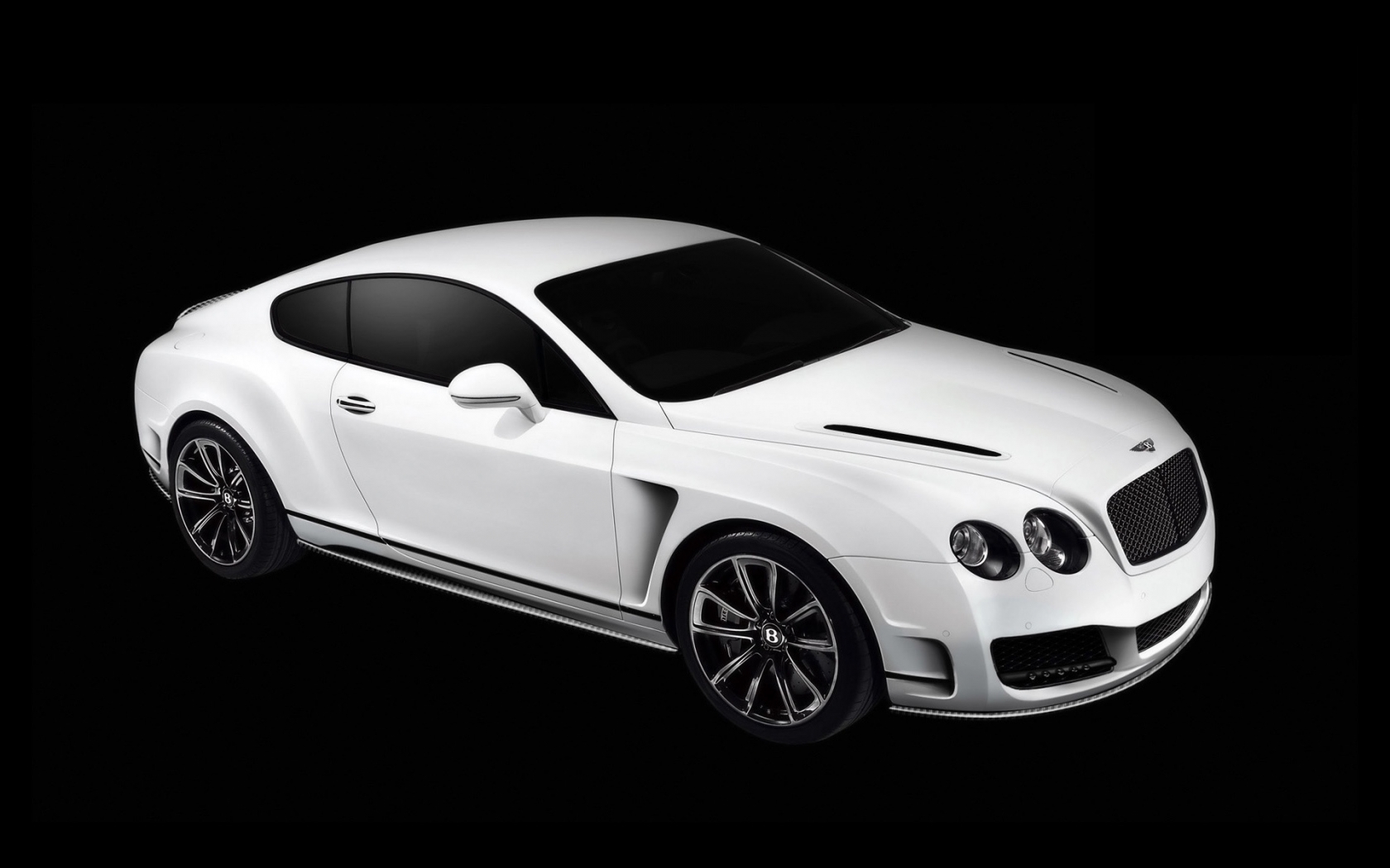 2010 Bentley Continental GT Bullet White for 1680 x 1050 widescreen resolution