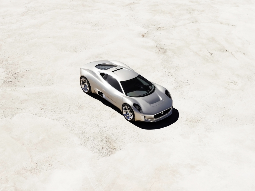 2010 Jaguar C-X75 Concept for 1024 x 768 resolution