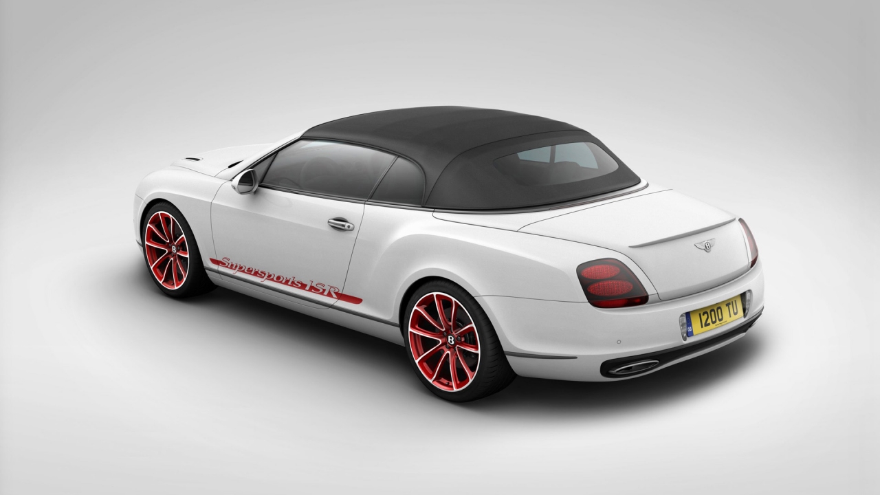 2011 Bentley Continental Convertible for 1280 x 720 HDTV 720p resolution