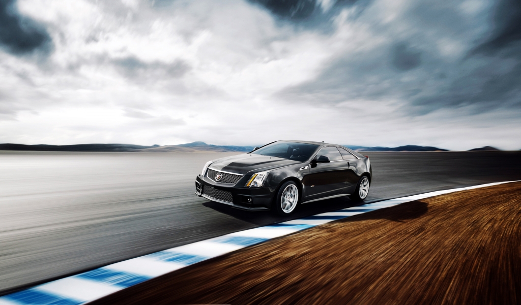 2011 Cadillac CTS V Coupe for 1024 x 600 widescreen resolution