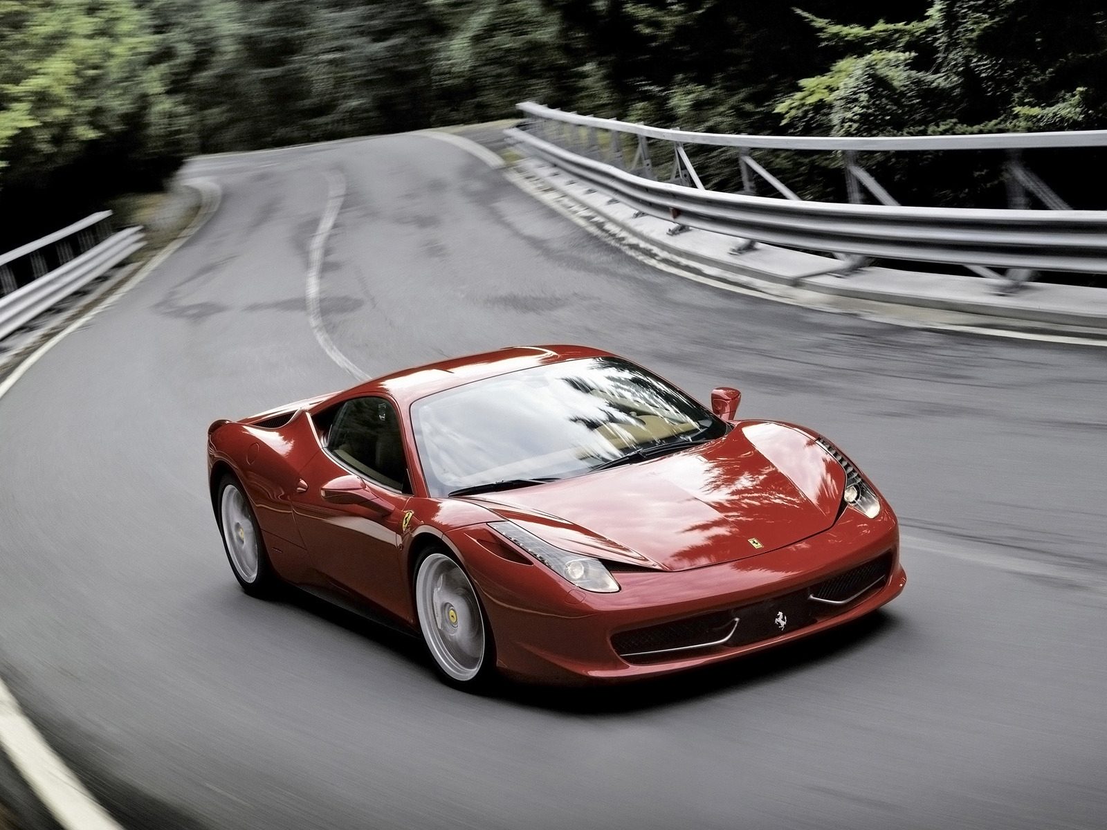 2011 Ferrari 458 Italia Red Speed for 1600 x 1200 resolution