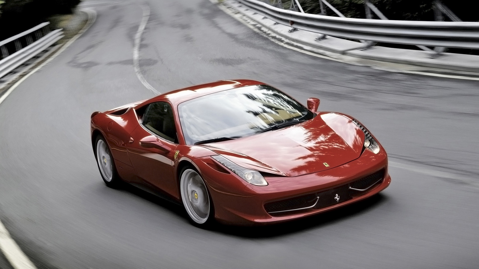 2011 Ferrari 458 Italia Red Speed for 1680 x 945 HDTV resolution