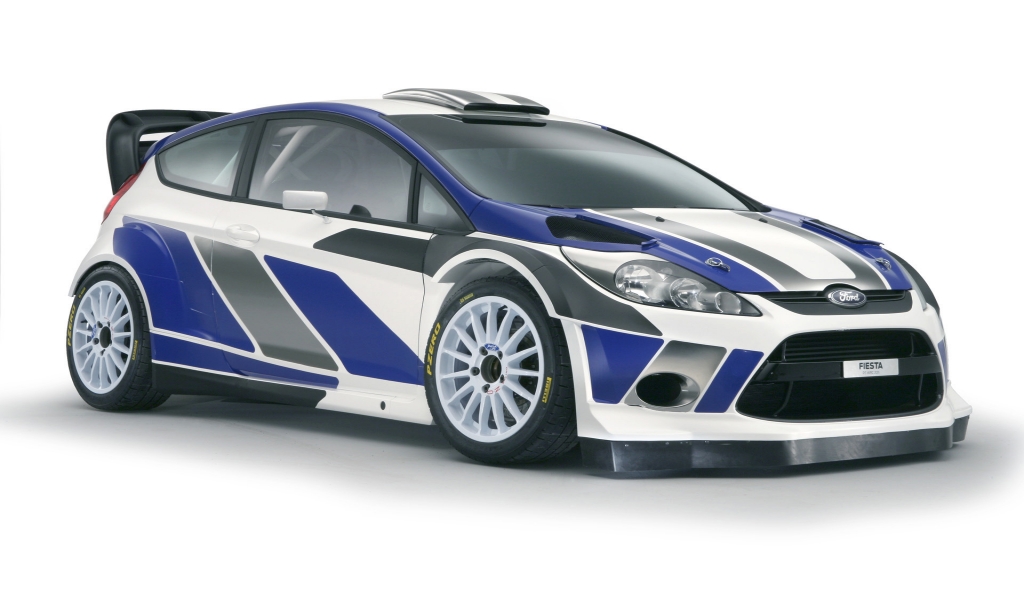 2011 Ford Fiesta RS World Rally Car for 1024 x 600 widescreen resolution