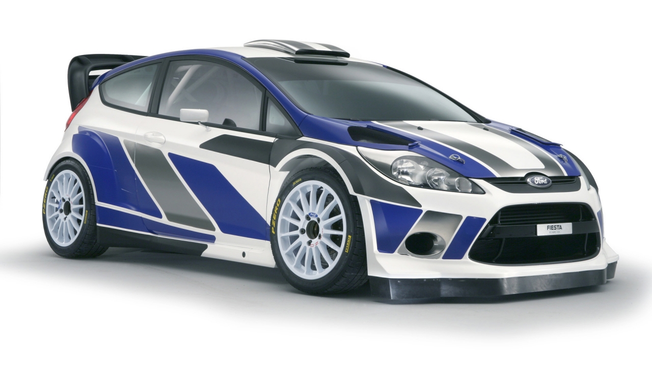 2011 Ford Fiesta RS World Rally Car for 1280 x 720 HDTV 720p resolution