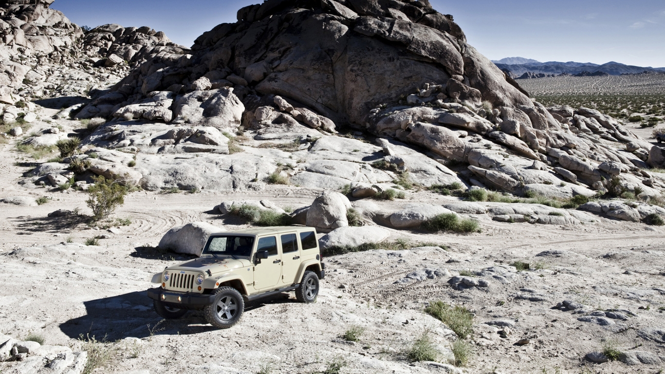 2011 Jeep Wrangler Mojave for 1366 x 768 HDTV resolution