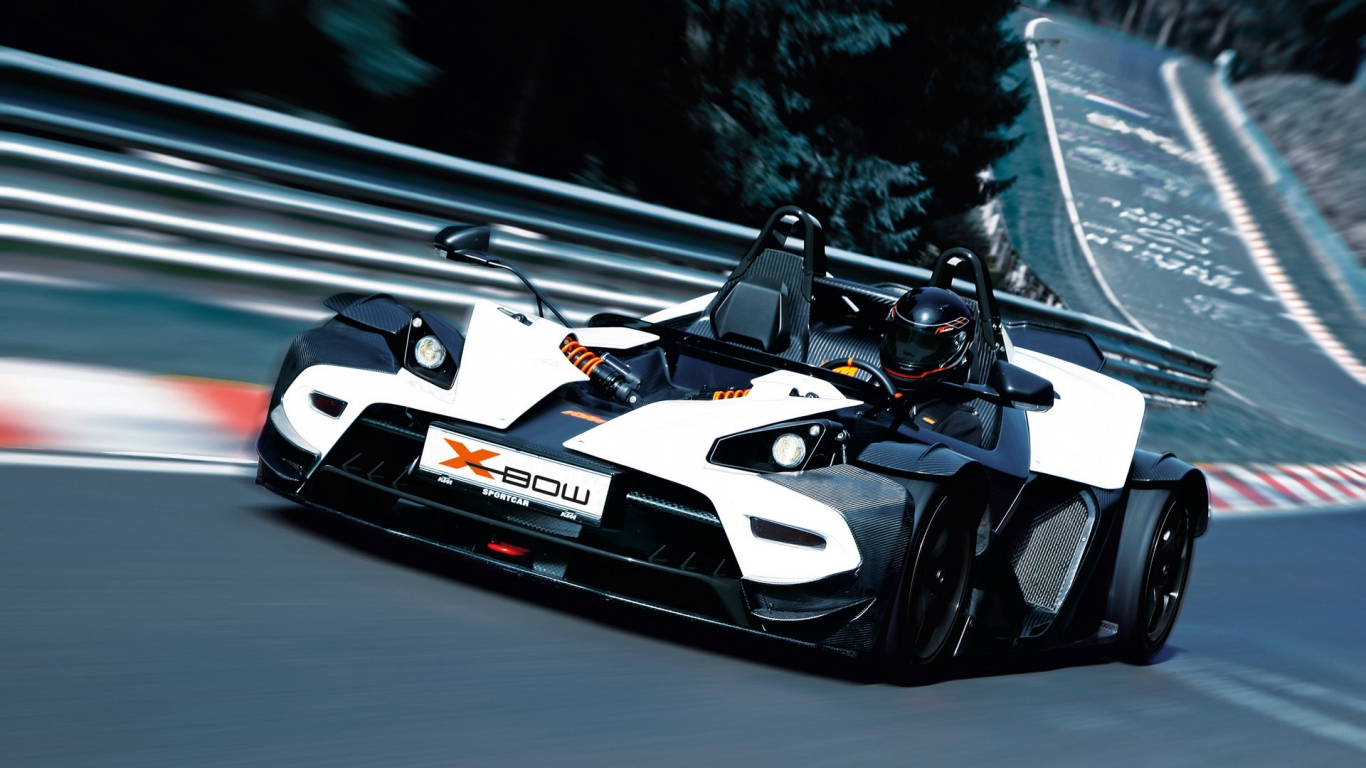 2011 KTM X Bow R for 1366 x 768 HDTV resolution