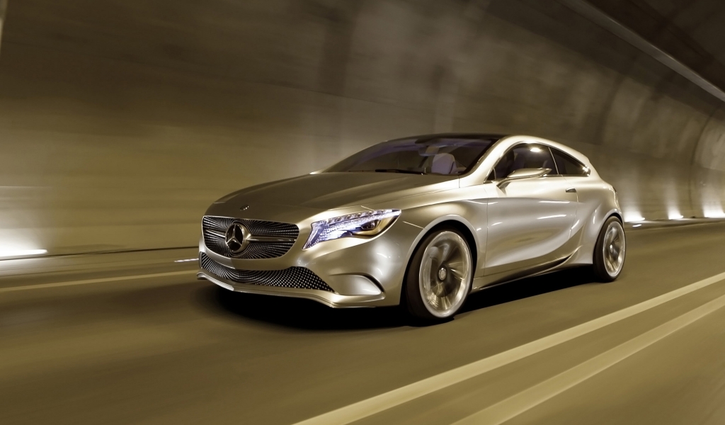2011 Mercedes Benz Concept A for 1024 x 600 widescreen resolution