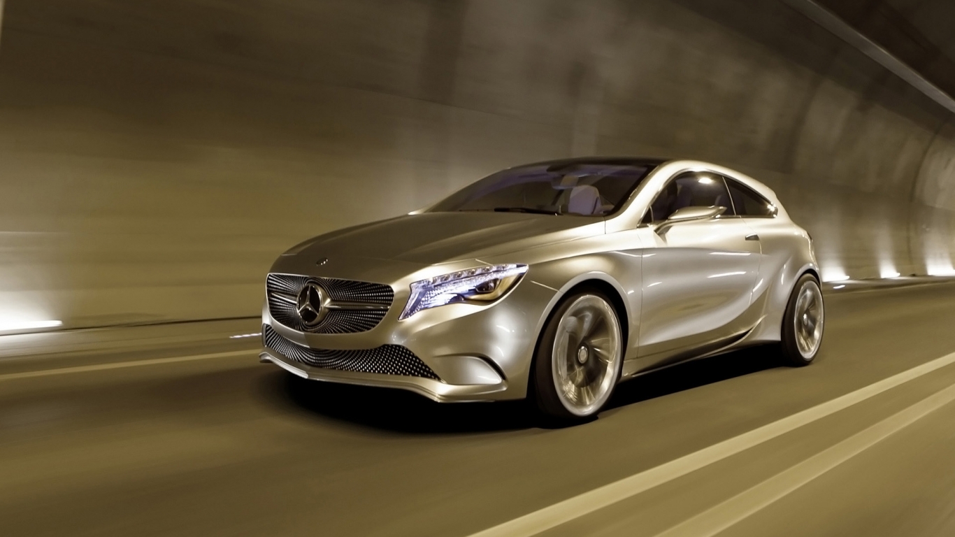 2011 Mercedes Benz Concept A for 1366 x 768 HDTV resolution