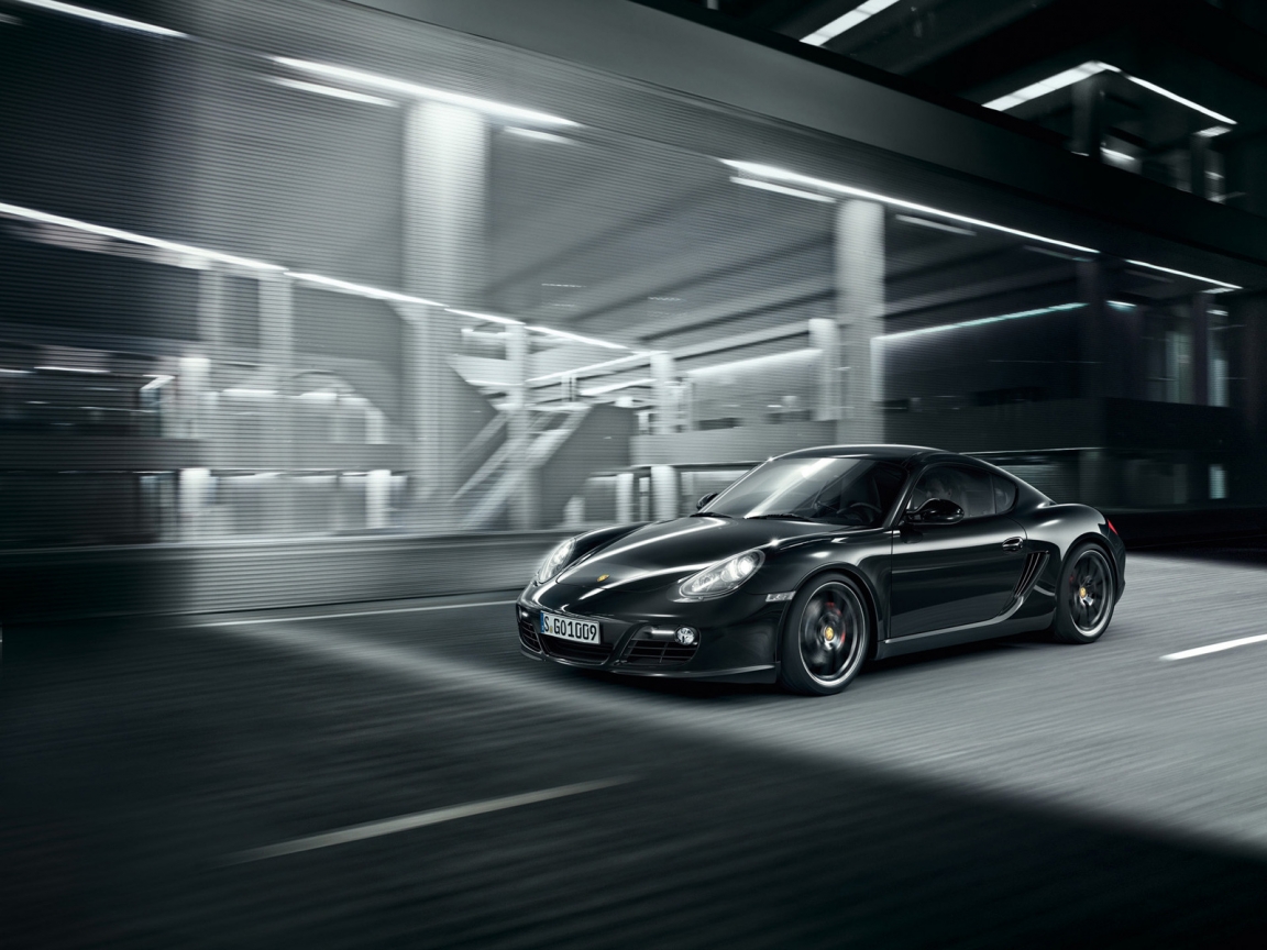 2011 Porsche Cayman S Black for 1152 x 864 resolution