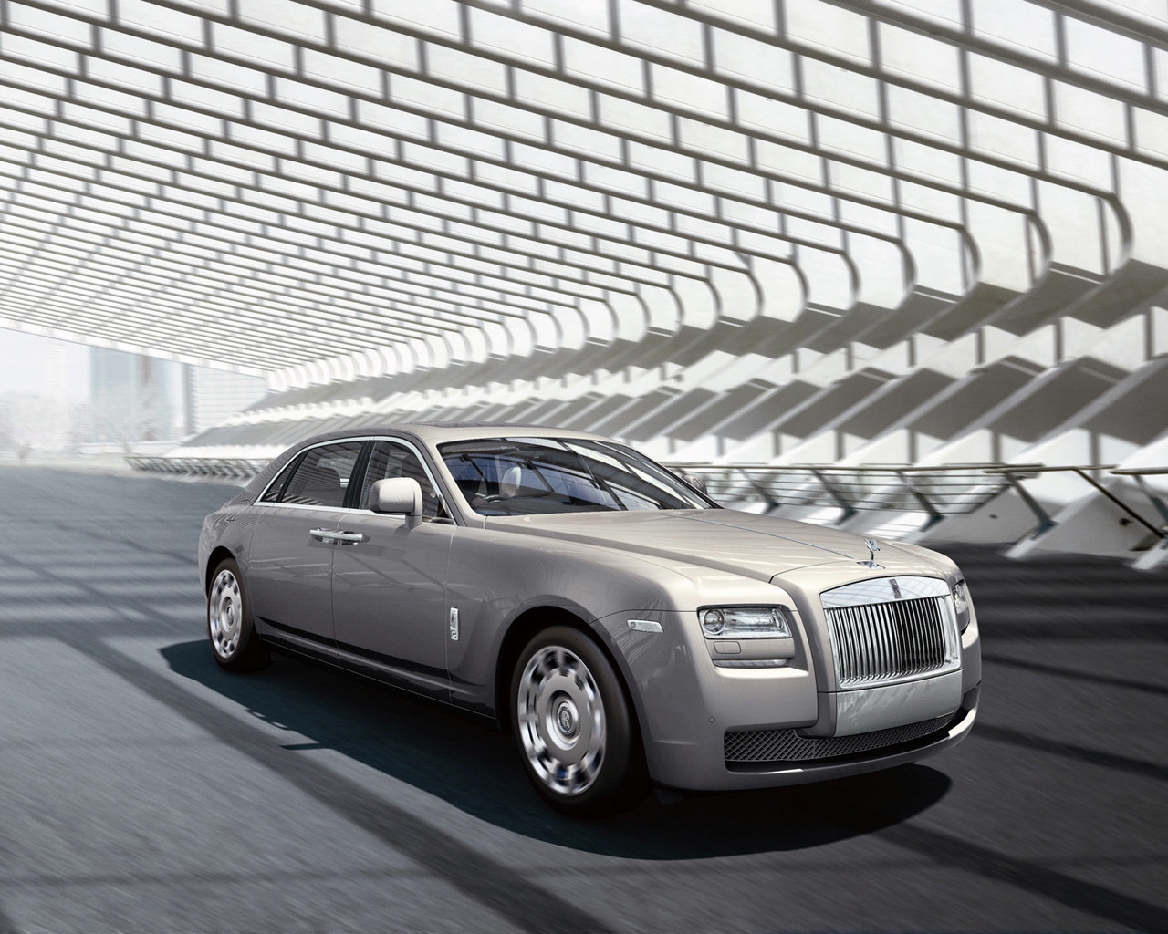 2011 Rolls Royce Ghost for 1280 x 1024 resolution