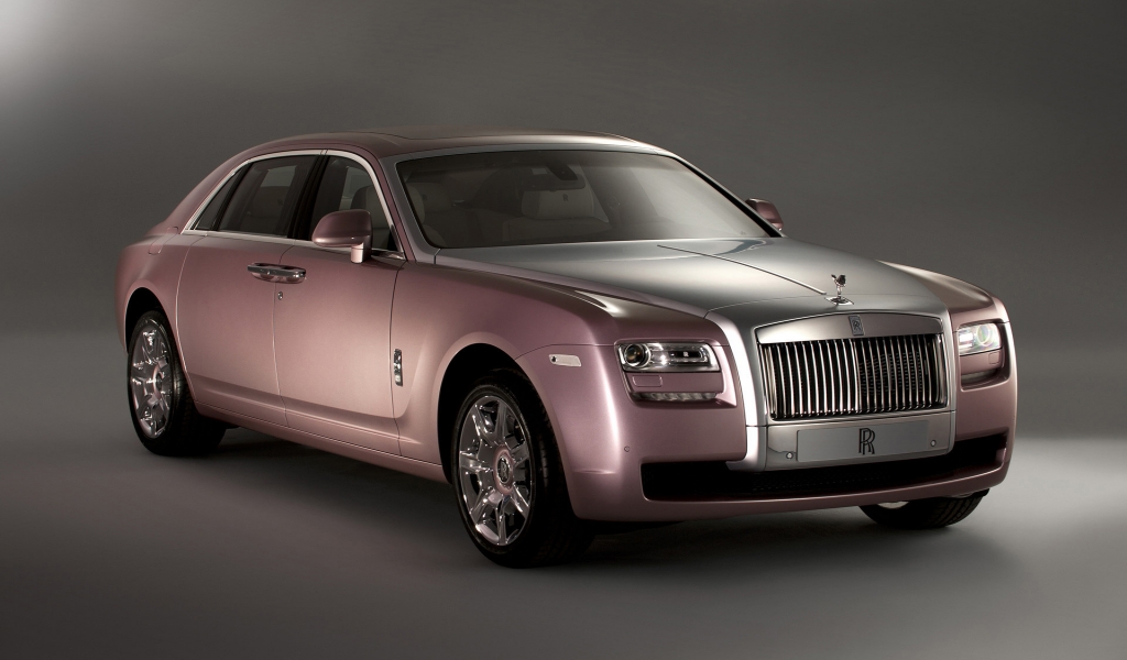 2011 Rolls Royce Rose Quartz Ghost for 1024 x 600 widescreen resolution